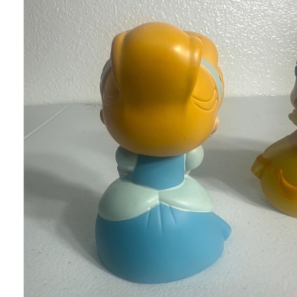 Disney Princesses Collectible Figurines Cinderella Belle Jasmine Rapunzel Tiana - Picture 13 of 14